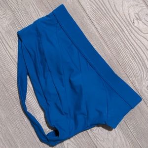 Kiava High support swim top blue